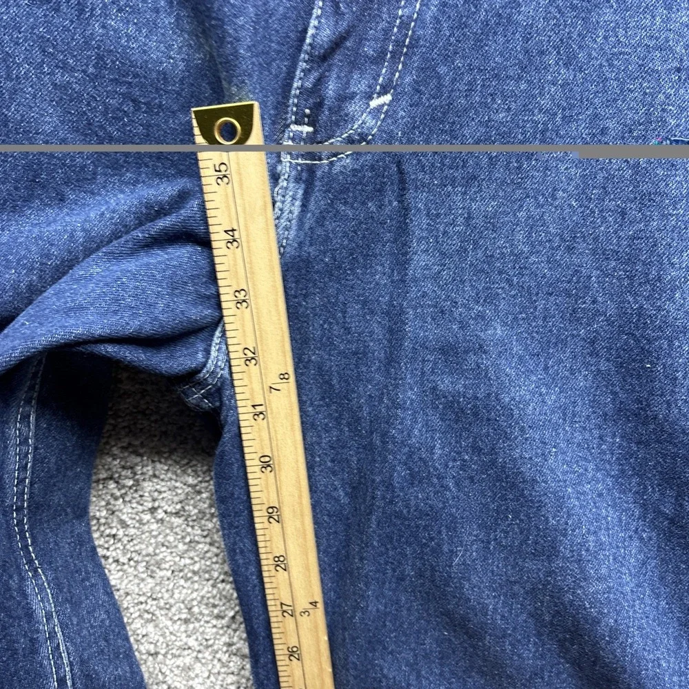 Vintage DKNY Jeans Baggy Wide Leg Y2K 90s Carpenter Skater Mens 32x32 Street NWT